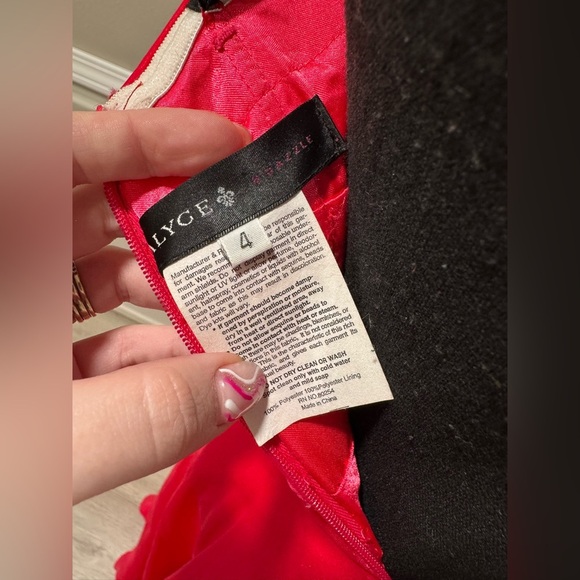 Alyce Paris Strapless Pink Gown with Sequin Bodice - Picture 5 of 7